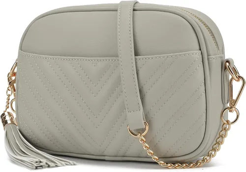 Miniatura 33 de lola mae Bolso bandolera acolchado, bolso de hombro de diseño moderno Shoulder Purse