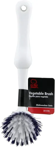 Miniatura 2 de Chef Craft Select - Cepillo para verduras y sartenes, 9.5 pulgadas, color blanco