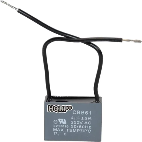 Miniatura 36 de HQRP Condensador de ventilador de techo CBB61 1uf+2uf de 3 cables listado UL