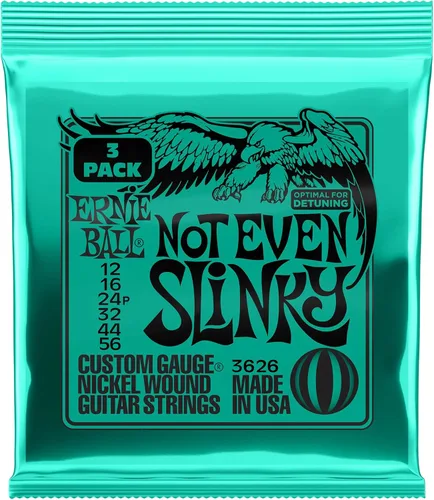 Miniatura 36 de Ernie Ball Regular Slinky - Cuerdas de guitarra eléctrica de níquel enrollado, 6 unidades, calibre 10-46 Regular (38-56)