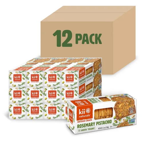 Miniatura 14 de Kii Naturals Artisan Crisps, fecha y nuez, 5.3 onzas (paquete de 1)