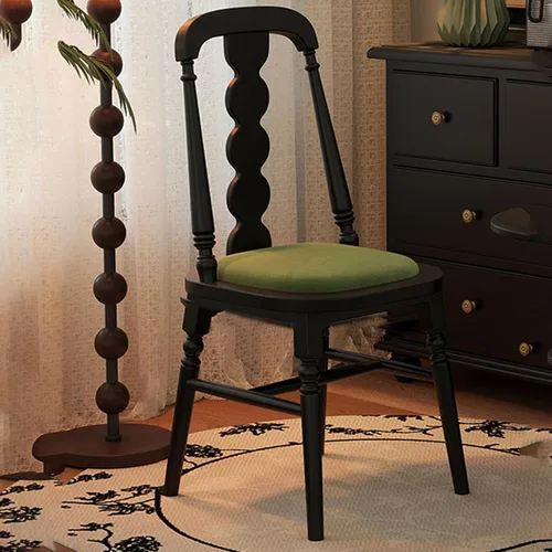 Sillas de cocina tapizadas de madera maciza, sillas de comedor con marco de madera de fresno, silla de sala de estar para comedor, estudio, sala de