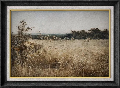 Miniatura 142 de MUDECOR Lienzo enmarcado prémium para pared, pinos nevados en bosque de invierno, ilustraciones modernas, arte contemporáneo, escénico, divertido