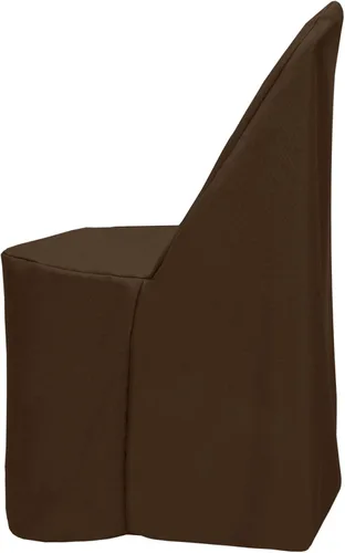 Miniatura 14 de Ultimate Textile Funda de silla plegable de poliéster - Se adapta a sillas plegables de metal o plástico, color azul aguamarina