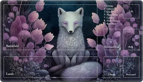 Miniatura 21 de Alfombra de juego con zonas para juego de cartas MTG, alfombras de juego de mesa, alfombras de juego de mesa de Magic, 61x35.5 cm, alfombra de juego
