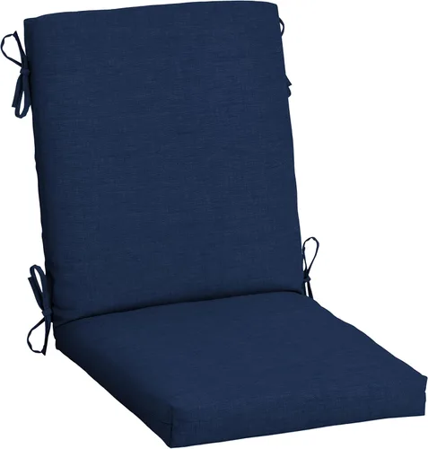 ARDEN - Cojín para silla de comedor al aire libre, 20 x 20 pulgadas, resistente a la lluvia y a la decoloración, color azul zafiro Leala Zafiro Azul