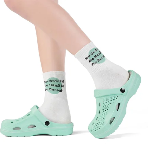 Miniatura 5 de VZQ Zuecos con soporte de arco para mujeres y hombres, zapatos de jardín para exteriores, sandalias de playa con fascitis plantar, plantillas