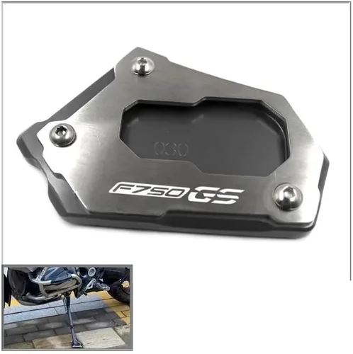 Miniatura 5 de Almohadilla de soporte para motocicleta, soporte lateral para motocicleta, soporte de extensión para B&MW F850GS F750GS F850GS F850 F750 GS F 750 GS