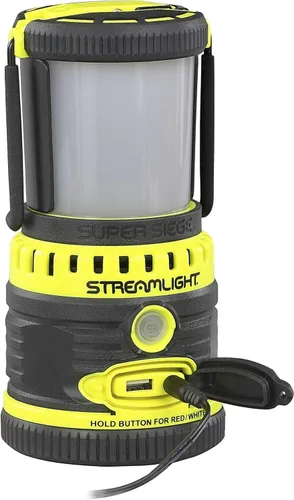 Miniatura 5 de Streamlight 44945 Super Siege Linterna/Farol de Mano Recargable para Exteriores de 1100 Lúmenes con Cargador de CA de 120 Voltios y Cargador USB