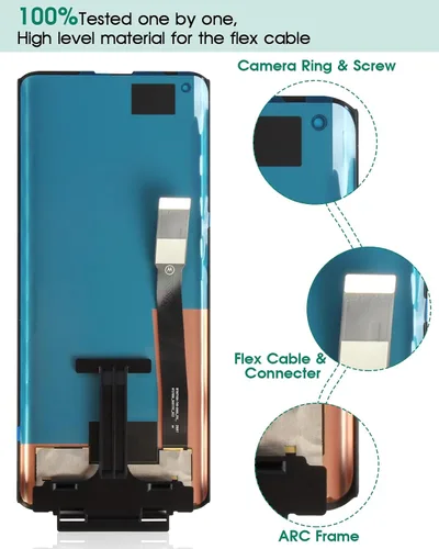 Miniatura 6 de para Motorola Edge 5G Pantalla LCD para Moto Edge Plus Reemplazo de pantalla para Moto Edge 5G Pantalla LCD XT2063 Asamblea digitalizador táctil
