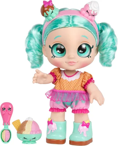 Miniatura 18 de Kindi Kids Aromática Sisters Pawsome Royal Family - Muñeca de Juego Preescolar de 10": Tiara Sparkles, Baby Kindi de 6.5": Teenie Tiara, y Kindi
