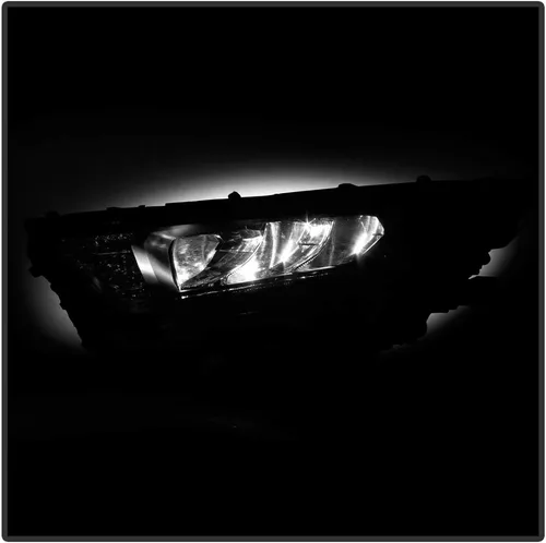 Miniatura 6 de ACANII - Para [estilo sin proyector] 2019-2021 Toyota RAV4 bisel negro LED faros delanteros montaje izquierda + derecha par