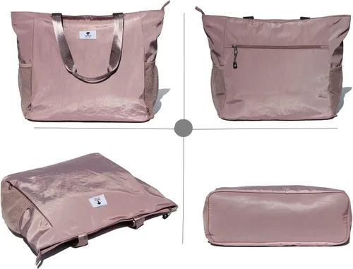 Miniatura 4 de Bolsa para esterilla de yoga ESVAN, bolsa de mano para yoga, bandolera para esterilla de yoga, bolsa de transporte para oficina, yoga, pilates, B