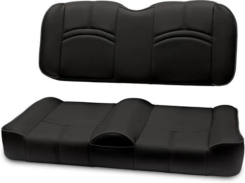 Miniatura 8 de MODZ® FS1 - Asiento delantero de carrito de golf personalizado para Club Car Precedent/Adelante/Tempo - [2004-Up] - Base negra - Patrón de doble