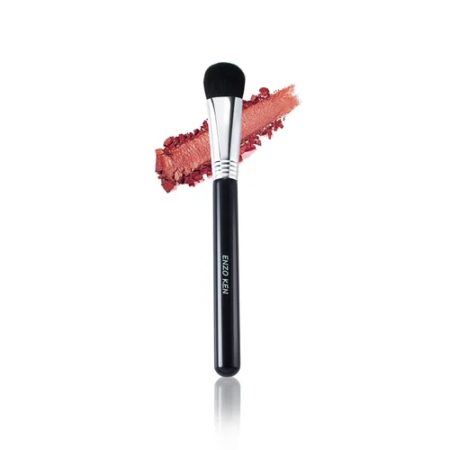 Miniatura 31 de Pincel para sombra de ojos de pelo de pony natural de ENZO KEN, pincel para sombra de ojos de mezcla media, pincel sombreador para sombra de ojos