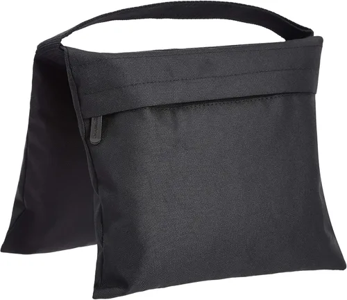 Miniatura 2 de Amazon Basics Bolsa de arena vacía fotográfica para soportes de luz, paquete de 4, color negro