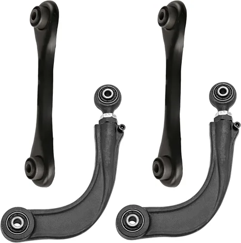 Miniatura 61 de Detroit Axle - Kit de 4 brazos de control delanteros para Ford Mustang 05-10, 2 brazos de control inferiores, 2 puntales 2005 2006 2007 2008 2009