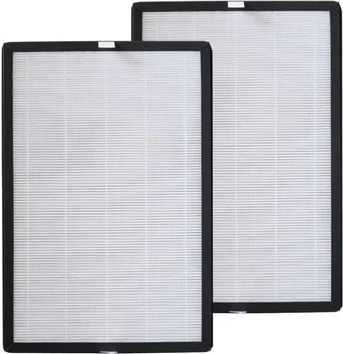 PUREBURG Filtros de repuesto compatibles con Bagotte BAP20 purificador de aire, parte de filtro BAP20-HF, paquete de 2 unidades H13 True HEPA de