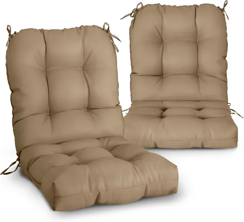 Miniatura 15 de EAGLE PEAK Cojín Acolchado para Silla de Exterior/Interior para Asiento/Respaldo, Juego de 1, 42'' x 21'', Azul Claro