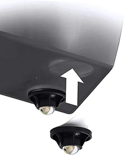 Miniatura 7 de Prosper Plast DURS125-S433 Urbi - Maceta cuadrada (5.0 x 5.0 x 7.9 in), color gris
