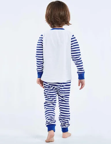 Miniatura 3 de A&J DESIGN Conjuntos de pijama de 2 piezas 100% algodón para niños pequeños y niños