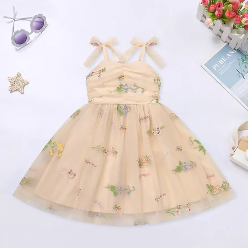 Miniatura 11 de IMEKIS Vestido de princesa de cumpleaños para niña pequeña, confeti brillante, bohemio, arco iris, pastel, sesión de fotos, traje para 1-6T