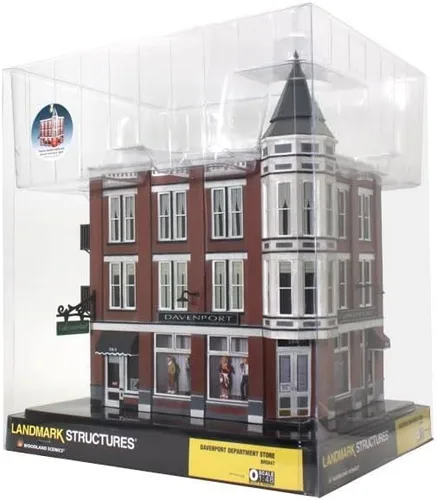 Miniatura 5 de Woodland Scenics BR5847 O Davenport Estructura de grandes almacenes construidos y listos
