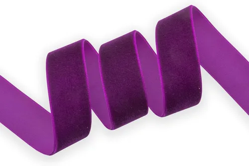 Miniatura 48 de Cinta de terciopelo negro de 1 1/2 pulgadas de una cara de nylon para envoltura de regalos, lazos para el pelo, gargantilla, decoraciones de boda