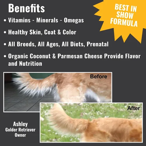 Miniatura 3 de Dogzymes Ultimate Skin and Coat con aceite de algas y coco orgánico (8 onzas)