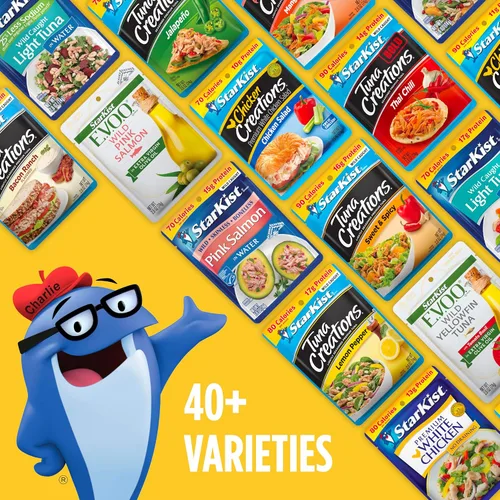 Miniatura 34 de StarKist Chicken Creations BOLD - Bolsa estilo búfalo (5 onzas, 12 unidades) Carne blanca totalmente cocida con alto contenido de proteínas, sin
