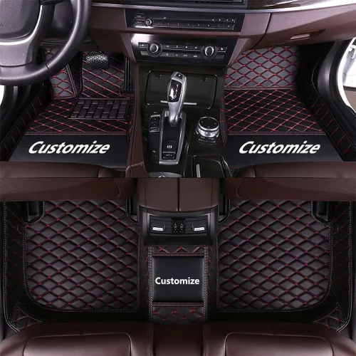 Miniatura 14 de Tapetes para suelo de automóvil para 98.6 % de los sedán, SUV, deportivos, cobertura completa, lindo, para hombres y mujeres, almohadillas