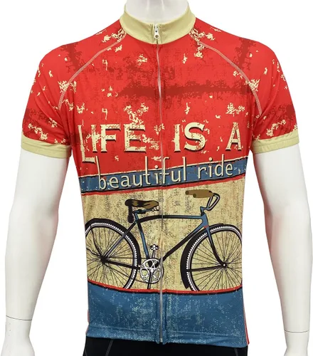 Miniatura 9 de Life is A Beautiful Ride - Camiseta de ciclismo para hombre