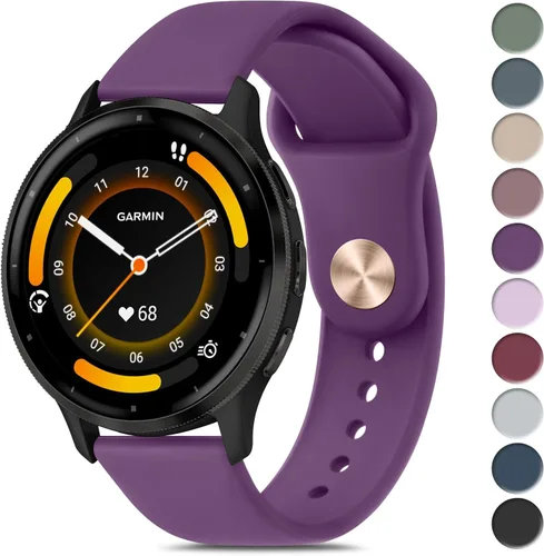 Miniatura 16 de Meliya Correas compatibles con Garmin Vivoactive 4 Watch, Garmin Venu 3 / Venu 2 Watch Band para mujeres y hombres, correa de repuesto deportiva