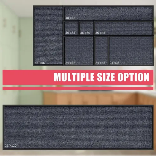 Miniatura 7 de Kuyal Tapete para Puerta Delantera, 2'x3' Tapetes de Entrada para Interiores y Exteriores, Tapetes de Entrada Comercial Interior Exterior, Tapete