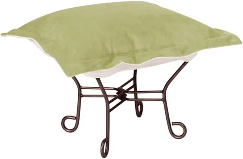 Miniatura 13 de Howard Elliott Collection Avanti Pecan - Silla de asiento oscilante con funda, silla multiusos de mariposa con marco de titanio, muebles de patio