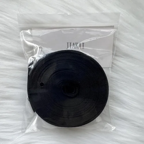 Miniatura 8 de JIAKAI Correa de nailon resistente de 1 pulgada de ancho y 10 yardas, correas pesadas de polipropileno para bolsas, hamacas, escalada al aire libre