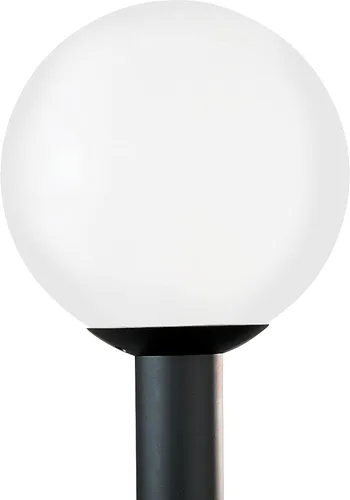 Miniatura 2 de Sea Gull Lighting 8254-68 Globo al aire libre poste linterna exterior accesorio, uno - luz, plástico blanco