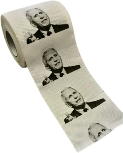 Miniatura 8 de Anthony Fauci - Rollo de papel higiénico Divertido regalo político de broma del Dr. Fauci para demócratas y republicanos que se oponen a Fauci