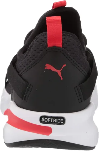 Miniatura 3 de PUMA Softride Rift - Tenis unisex para niños, NegroRojo