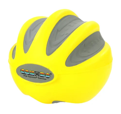 Miniatura 14 de CanDo 10-1995 Digi-squeeze Ejercitador para manos, Grande, M, Verde: Medio, 1