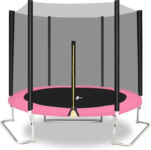 Miniatura 21 de Trampolín de 1500 libras, 10 pies, 12 pies, 14 pies, 15 pies, 16 pies, con luces LED, rociador, altavoz de música y calcetines, trampolín