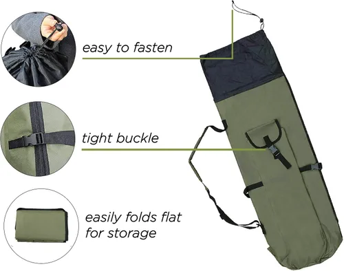 Miniatura 5 de Funda organizadora para cañas de pescar