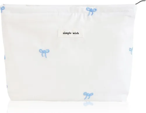 Miniatura 12 de Wudygirl Bolsa de maquillaje de lona para mujer, organizador estético de maquillaje, bolsa de maquillaje de viaje, bolsa de aseo para bolso, bolsa