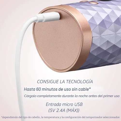 Miniatura 4 de Conair Unbound Rizador Automático Inalámbrico - Rizador Automático Recargable para Rizos u Ondas