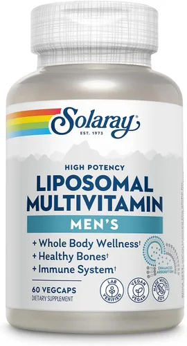 Miniatura 8 de SOLARAY Multivitamínico liposomal para mujeres 50 Plus, absorción mejorada con hierro, vitamina D, vitamina C, B12, biotina y más, apoyo