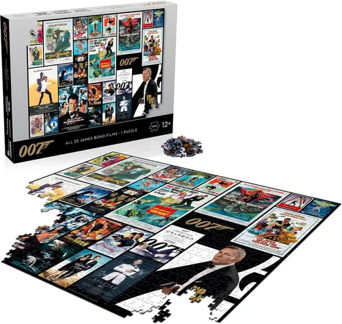 Miniatura 5 de James Bond - Juego de rompecabezas de 1000 piezas de James Bond Films