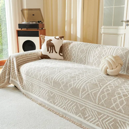 Miniatura 26 de MEETSKY Funda Negra de Silla de Tamaño Grande, Funda de Chenilla para Sillón/Sofá de 1 Cojín para Perro, Fundas de Sofá Protector de Muebles