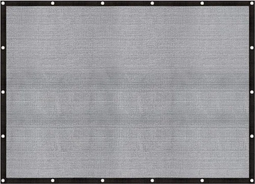 Cool Area Tela de Sombra 60-70% Malla Tejida Resistente con Ojales 6x8 Pies Lona de Sombra para Patio Toldo Jardín Porche Invernadero Piscinas