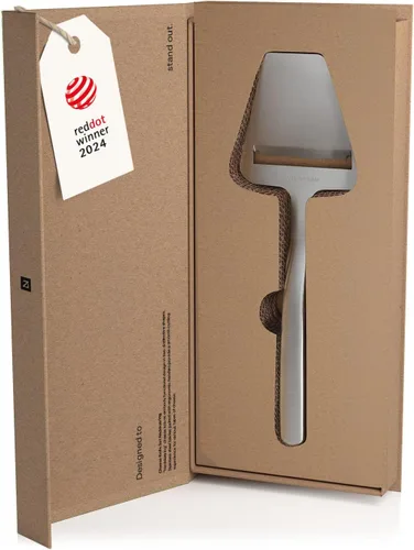 Miniatura 9 de LARS NYSØM Juego de cuchillos de queso Edge 2 uds. Juego de cuchillos de queso I de acero inoxidable I Caja de regalo premium I Perfecto como regalo