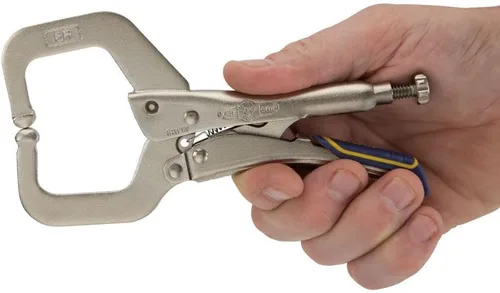 Miniatura 5 de IRWIN VISE-GRIP Alicates de soldadura, liberación rápida, bloqueo de abrazadera C, 6 pulgadas (IRHT82585)